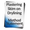 Plastering-Skim-on-Drylining-Method-Statement